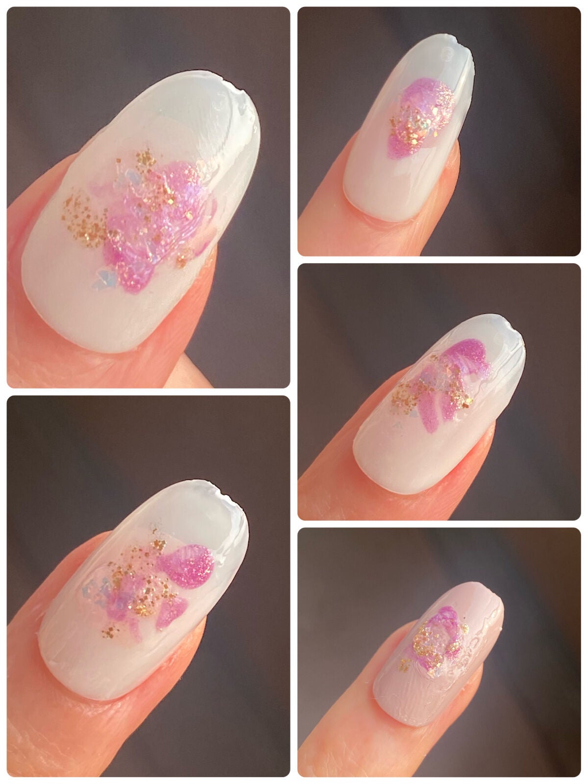 ネイル エナメル 細筆タイプ/ちふれ/マニキュアを使ったクチコミ(3枚目)