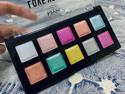 ラブ ユー ソー モッチ シャドウ パレット/NYX Professional Makeup/ジェル・クリームアイシャドウを使ったクチコミ(7枚目)