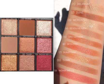 サマーソルスティス アイシャドーパレット/NARS/アイシャドウパレットを使ったクチコミ(5枚目)