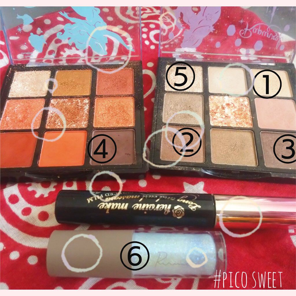 DQDNアイシャドウパレット AR/SHOBIDO/アイシャドウパレットを使ったクチコミ（2枚目）