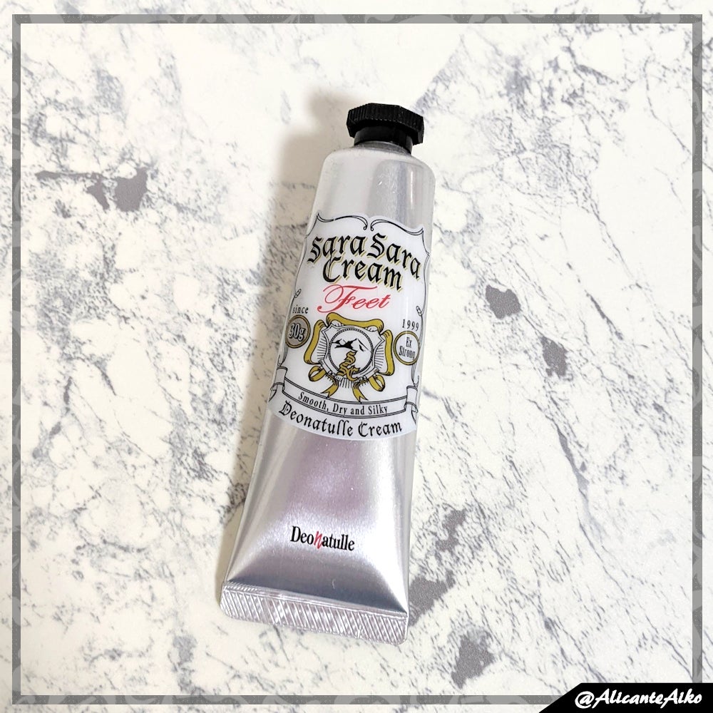 薬用足指さらさらクリーム/デオナチュレ/デオドラント・制汗剤を使ったクチコミ(4枚目)