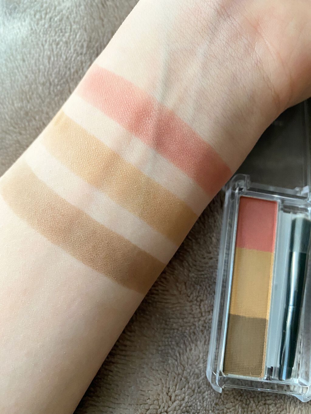 アイブロー パウダー/ちふれ/パウダーアイブロウを使ったクチコミ(1枚目)