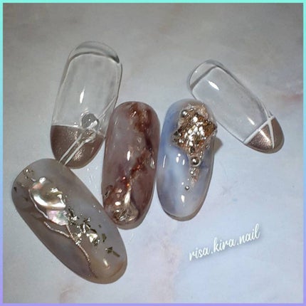 MOMOジェル/nail for all/ジェルネイルを使ったクチコミ(7枚目)