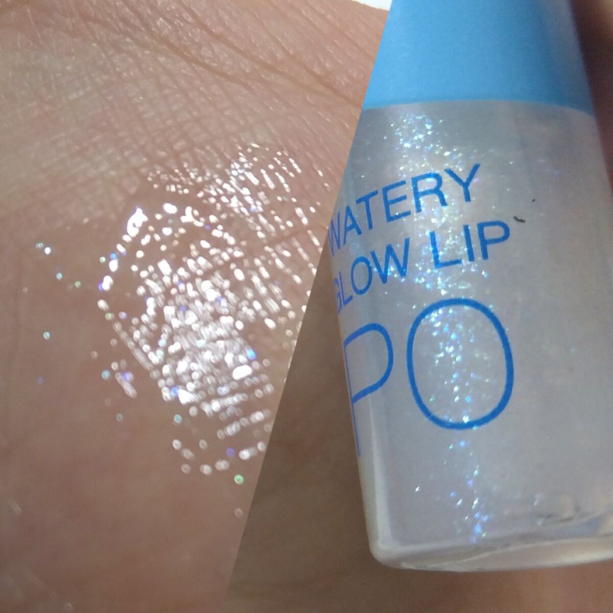 ウォータリーグロウリップ/CEZANNE/リップグロスを使ったクチコミ（1枚目）