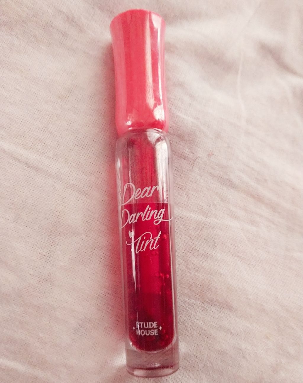 ディアダーリン ウォータージェルティント OR203(グレープフルーツ)/ETUDE/リップティントを使ったクチコミ（1枚目）