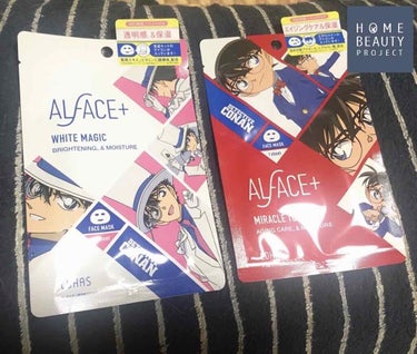 名探偵コナン×オルフェス　ホワイトマジック（怪盗キッド）/ALFACE+/シートマスク・パックを使ったクチコミ（1枚目）