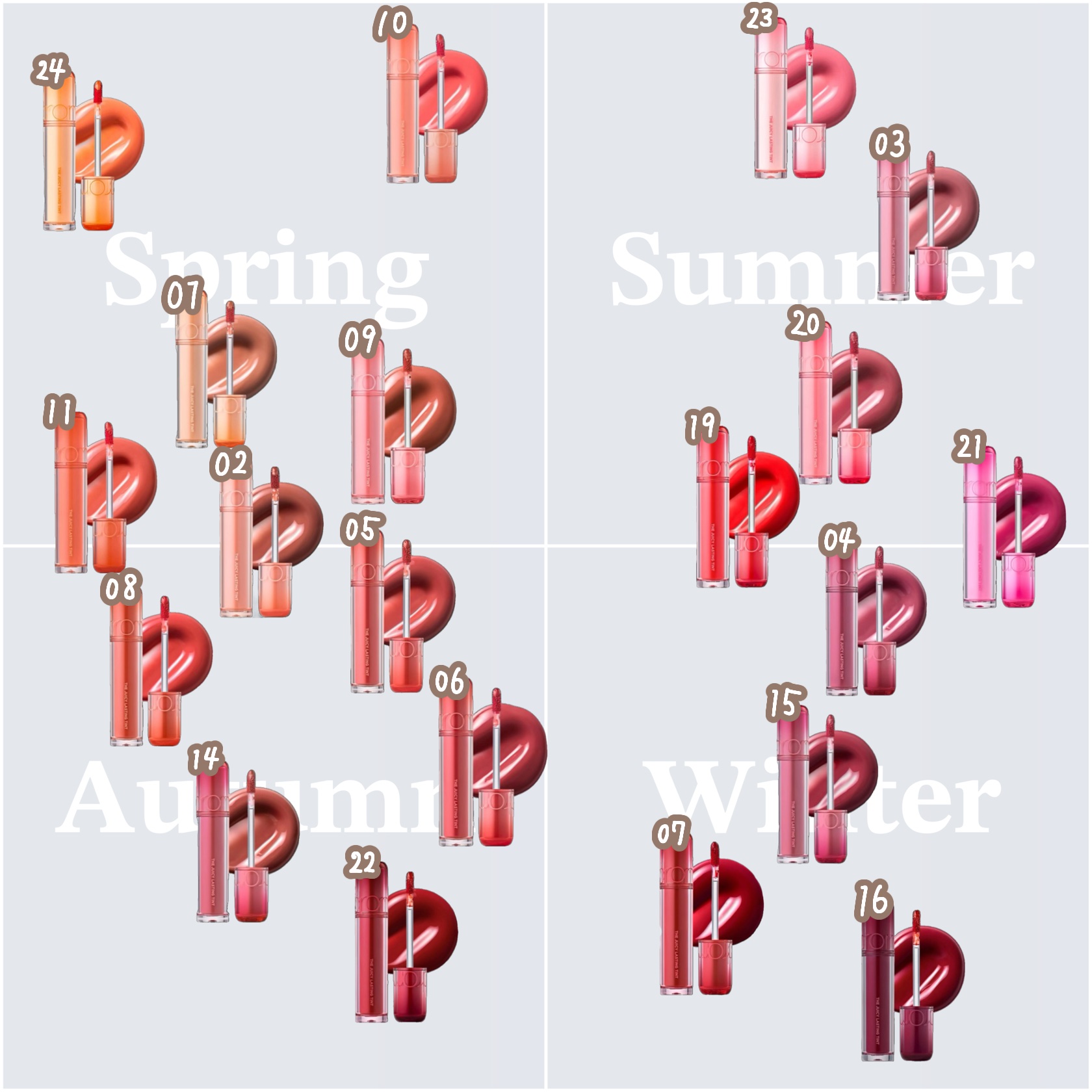 ザ ジューシーラスティングティント/rom&nd/リップティントを使ったクチコミ（2枚目）