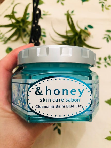 アンドハニー サボン クレンジングバーム ブルークレイ/&honey/クレンジングバームを使ったクチコミ(1枚目)