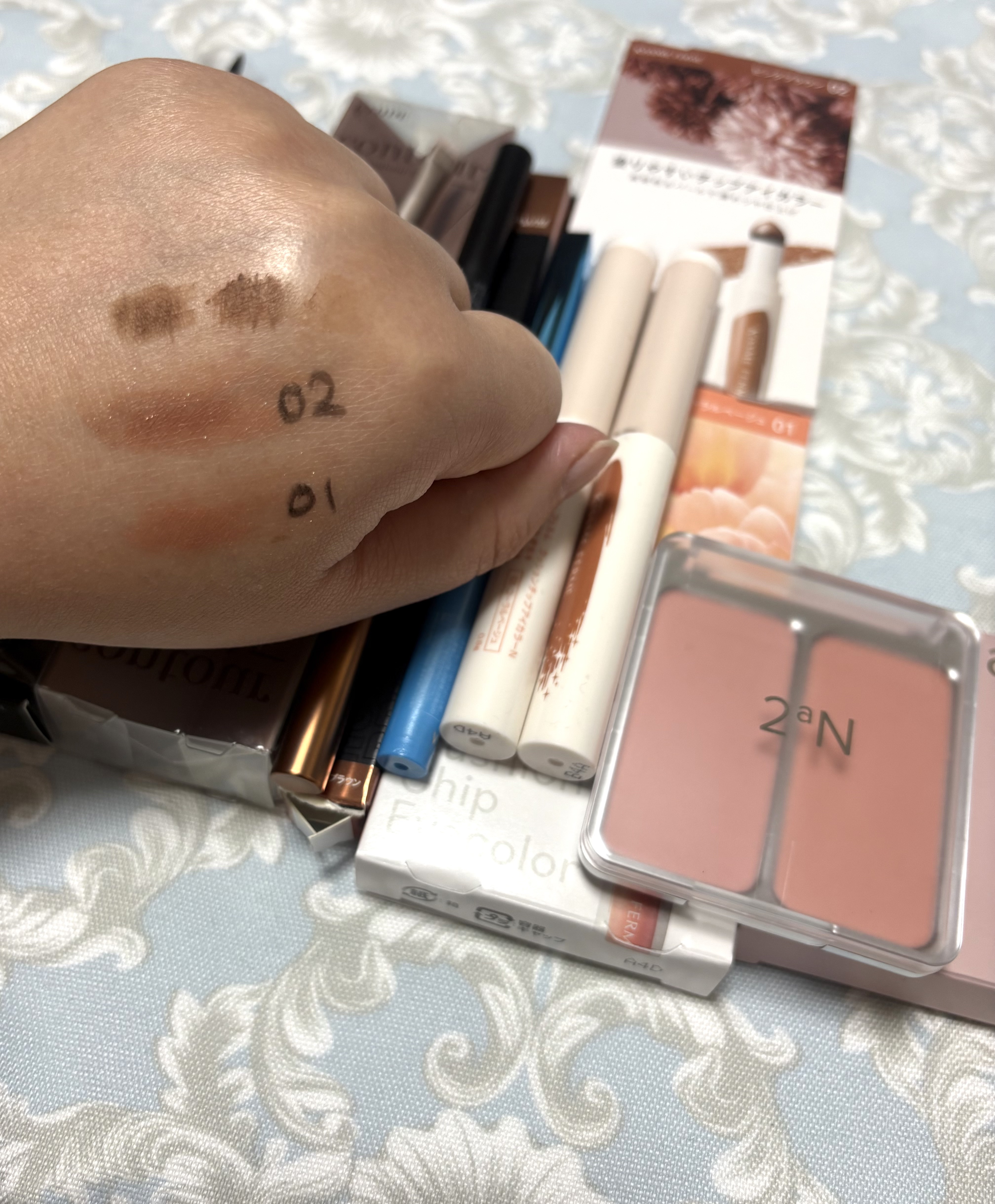 コントゥアパウダー アイシャドウブラシ/ETUDE/メイクブラシを使ったクチコミ（3枚目）