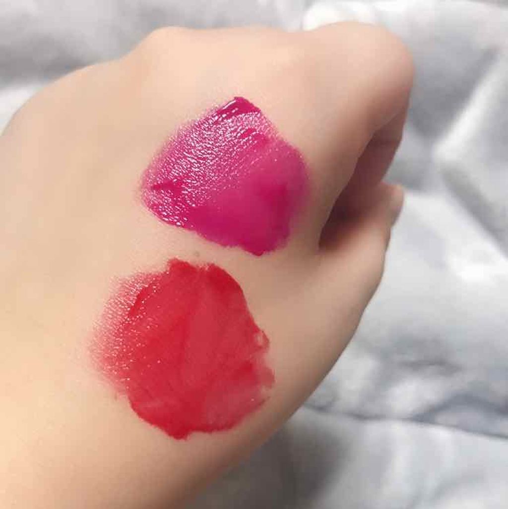 ジューシーラスティングティント/rom&nd/リップティントを使ったクチコミ(2枚目)