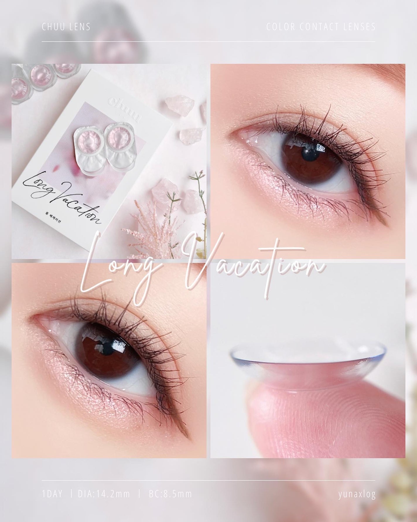 Long Vacation/chuu LENS/カラーコンタクトレンズを使ったクチコミ(5枚目)