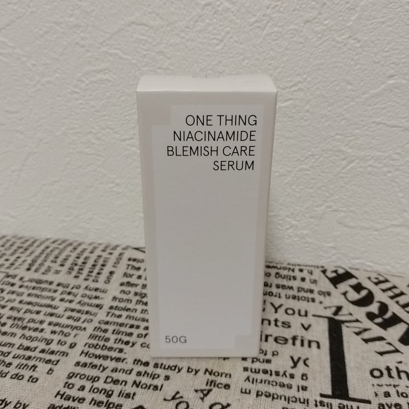 ナイアシンアミドブレミッシュケアセラム/ONE THING/美容液を使ったクチコミ(2枚目)