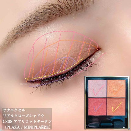 リアルクローズシャドウ/excel/アイシャドウパレットを使ったクチコミ(3枚目)