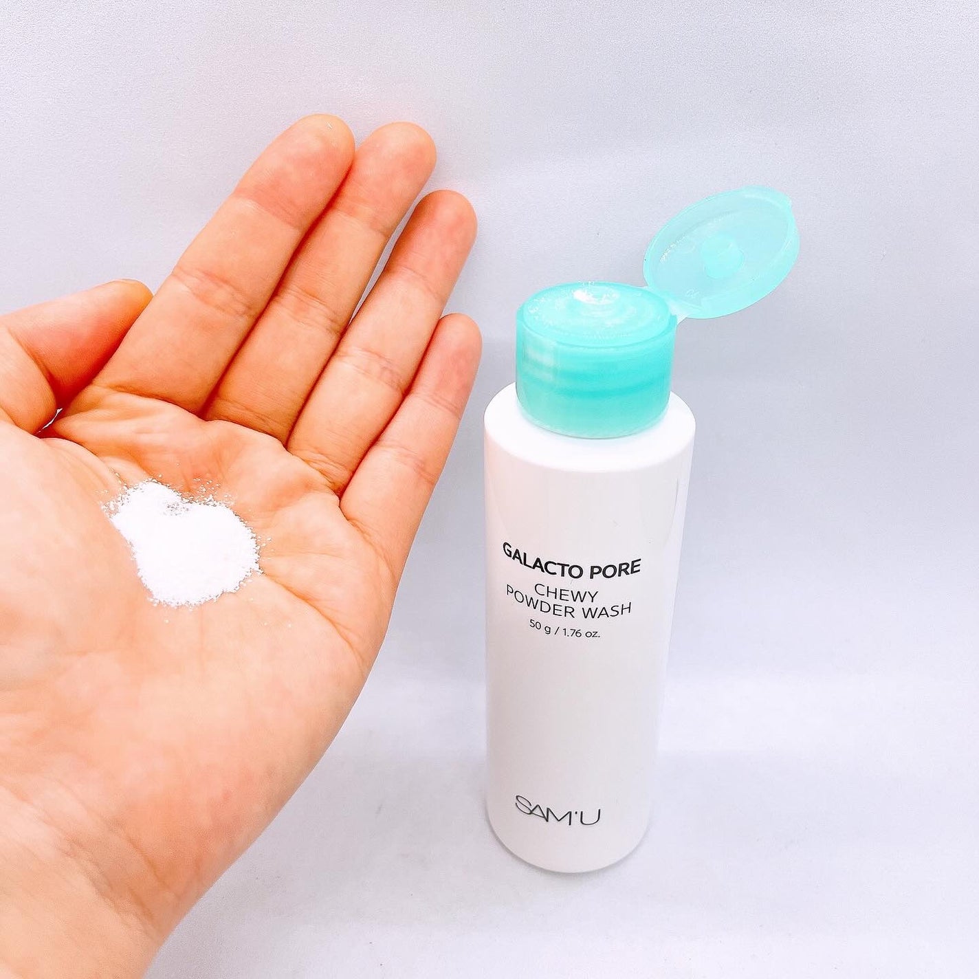 サミュ ガラクトポア チューイー パウダーウォッシュ/SAM'U/洗顔パウダーを使ったクチコミ(3枚目)