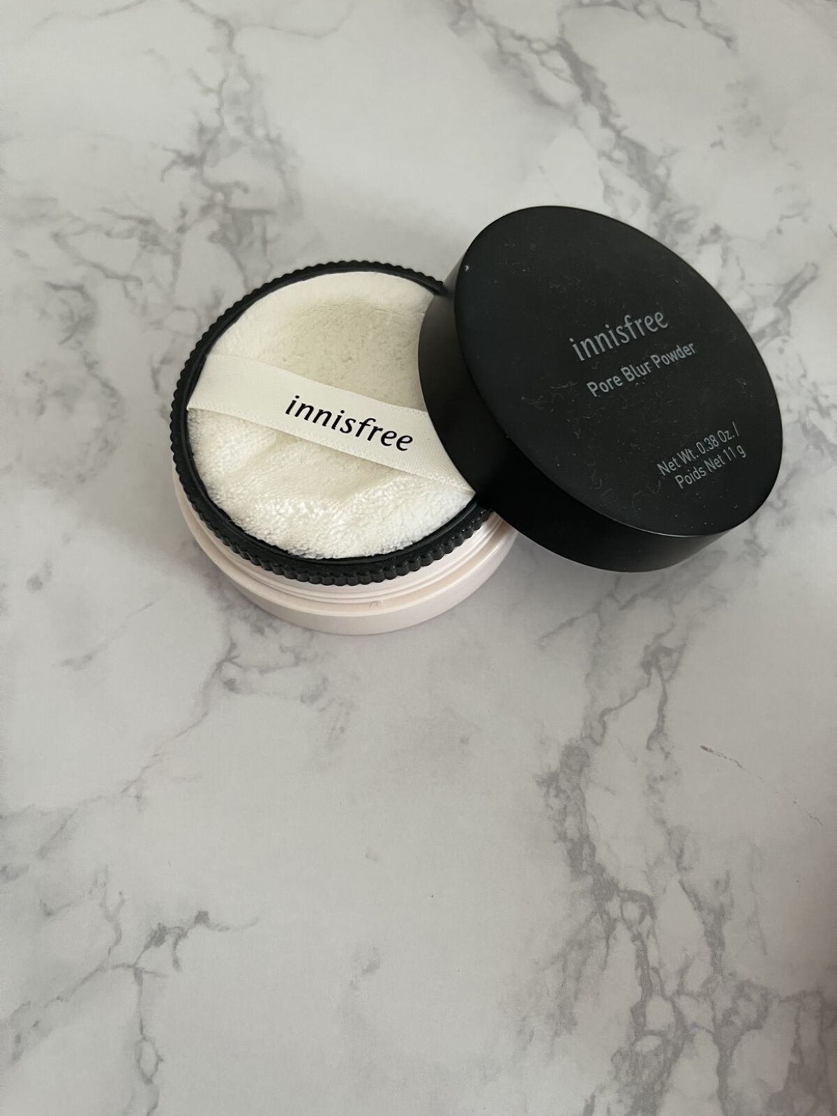 ポアブラー パウダー/innisfree/ルースパウダーを使ったクチコミ（3枚目）
