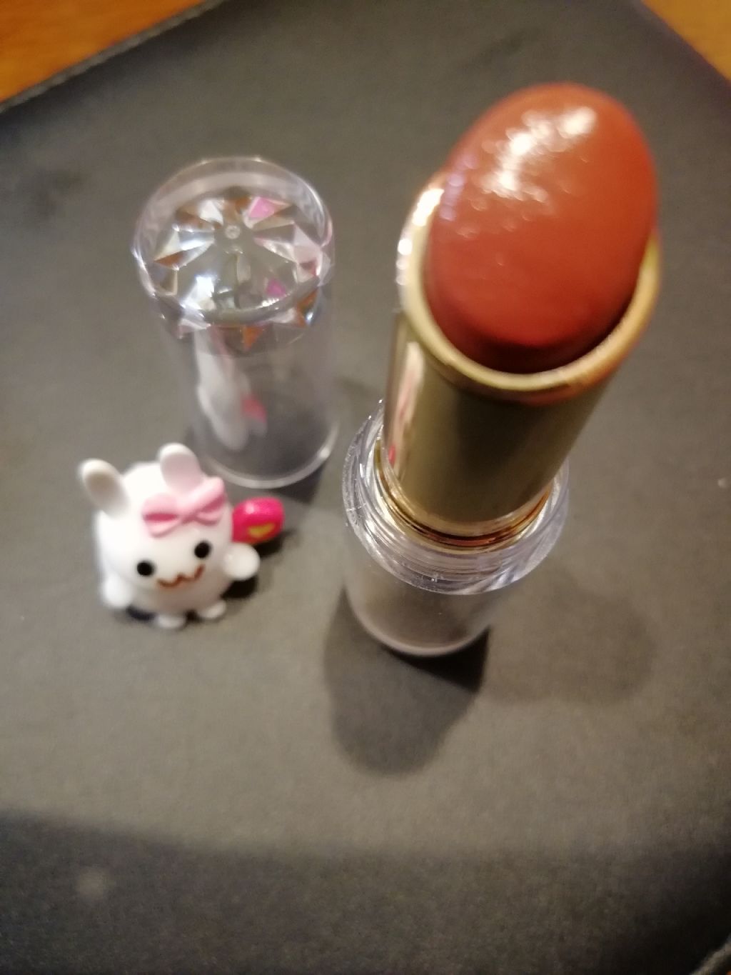 ラスティンググロスリップ/CEZANNE/口紅を使ったクチコミ(2枚目)