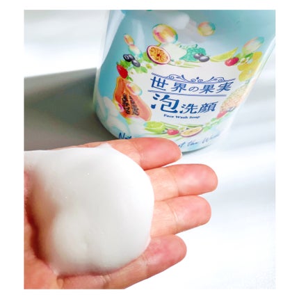 世界の果実 すっきり泡洗顔/世界の果実/泡洗顔を使ったクチコミ(2枚目)