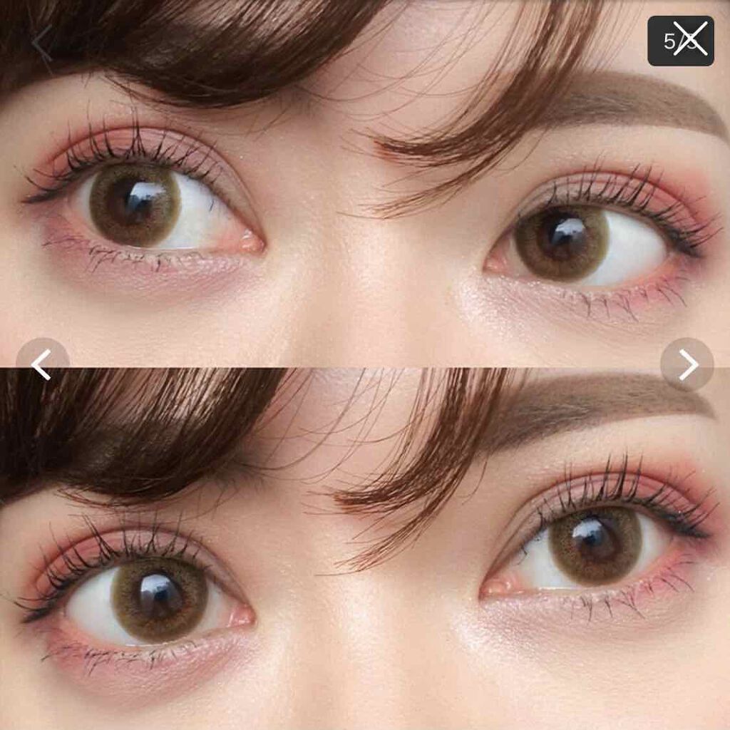 ミッシュ ブルーミン マンスリー (クォーターヴェール シリーズ/イノセント シリーズ)/ミッシュブルーミン/1ヶ月(1MONTH)カラコンを使ったクチコミ(3枚目)