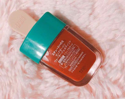 ディアダーリン ウォータージェルティント (アイスティント)/ETUDE/口紅を使ったクチコミ(2枚目)