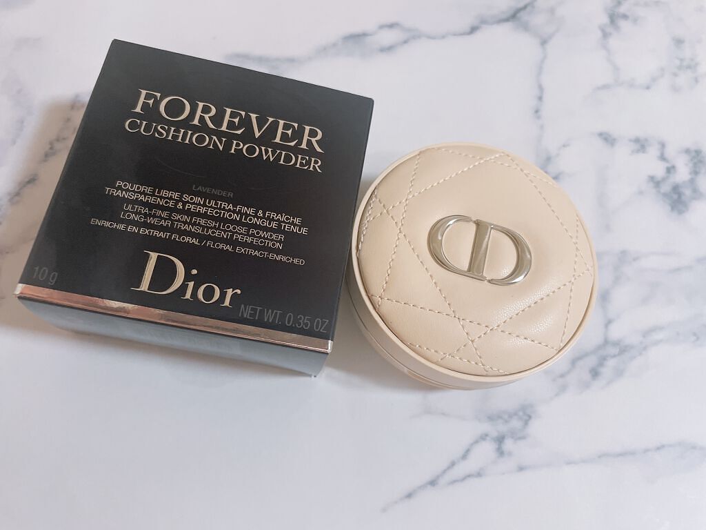 ディオールスキン フォーエヴァー クッション パウダー/Dior/ルースパウダーを使ったクチコミ（3枚目）
