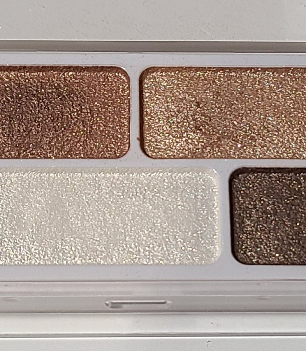 アイカラー4色タイプ/無印良品/アイシャドウパレットを使ったクチコミ(3枚目)