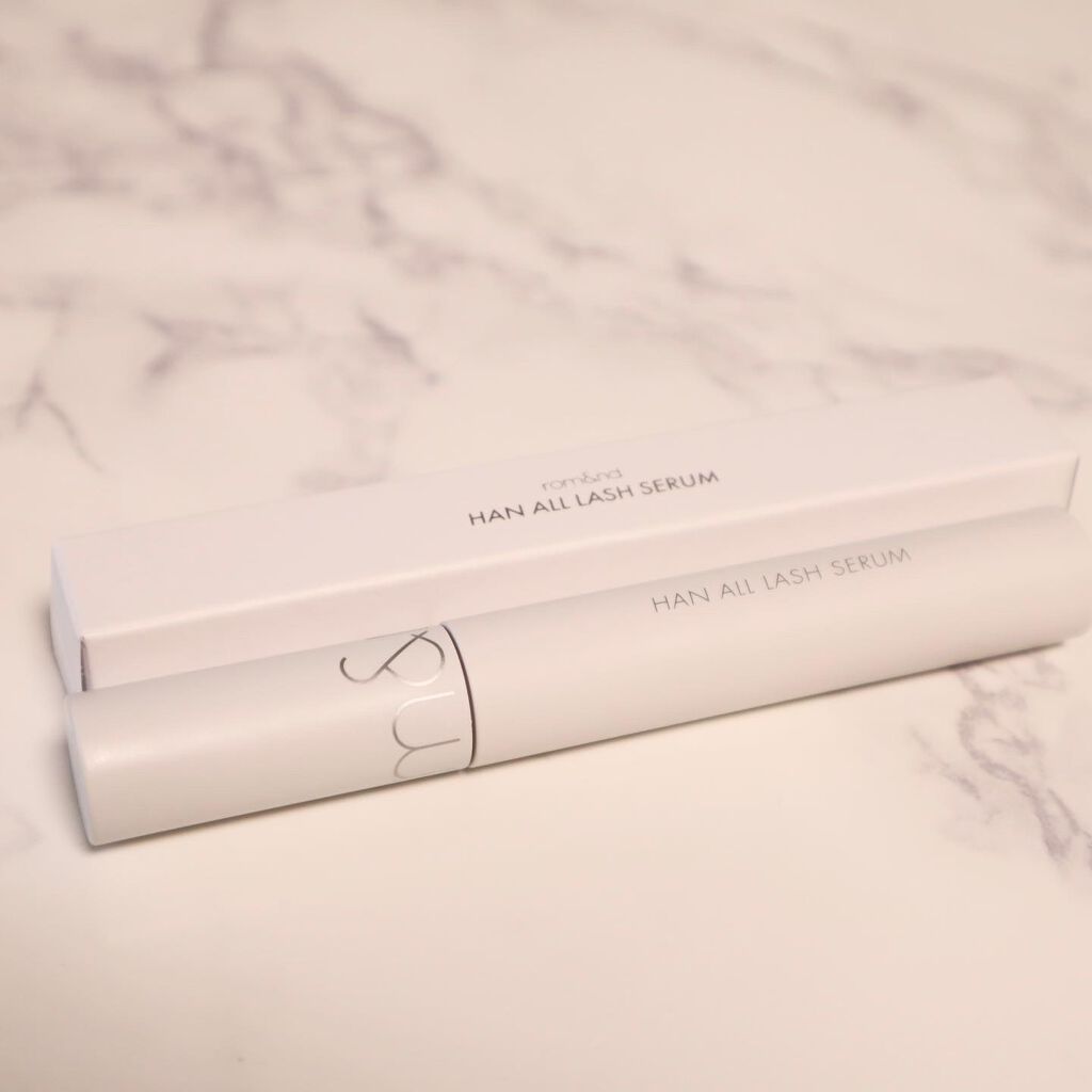 ハンオールラッシュセラム/rom&nd/まつげ美容液を使ったクチコミ(2枚目)