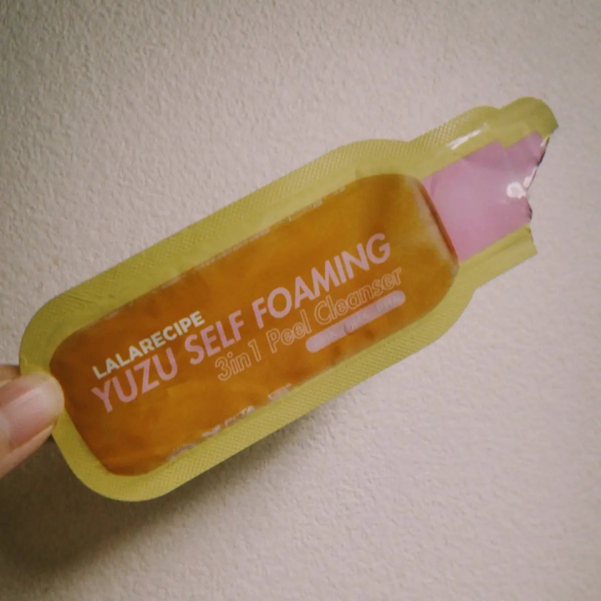 ゆずセルフフォーミング3in1クレンザー/ララレシピ/オイルクレンジングを使ったクチコミ（1枚目）