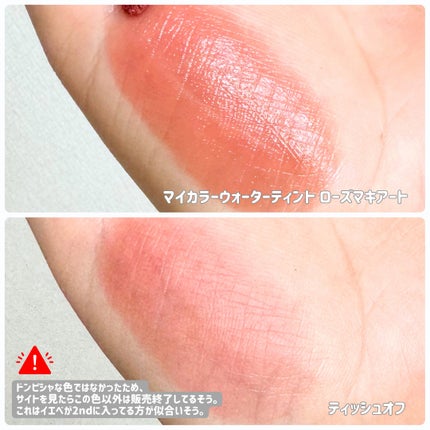 マイカラー ウォーターティント/FAVES BEAUTY/リップティントを使ったクチコミ(10枚目)