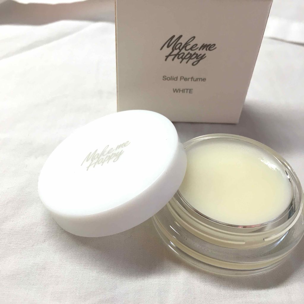 メイクミーハッピー ソリッドパフューム WHITE/キャンメイク/練り香水を使ったクチコミ(2枚目)