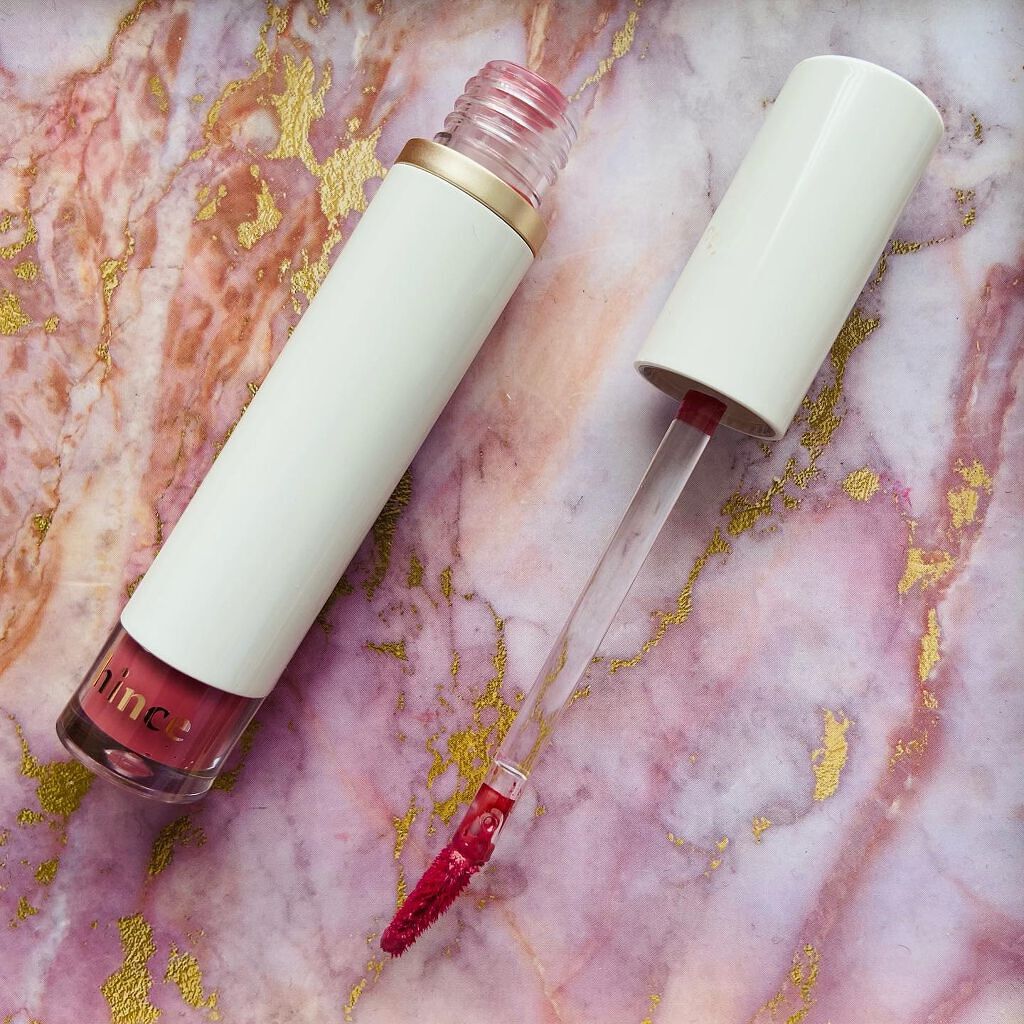 ムードインハンサーウォーターリキッドグロウ/hince/口紅を使ったクチコミ（1枚目）