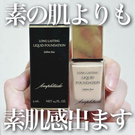 ロングラスティング リキッドファンデーション 10/Amplitude/リキッドファンデーションの画像