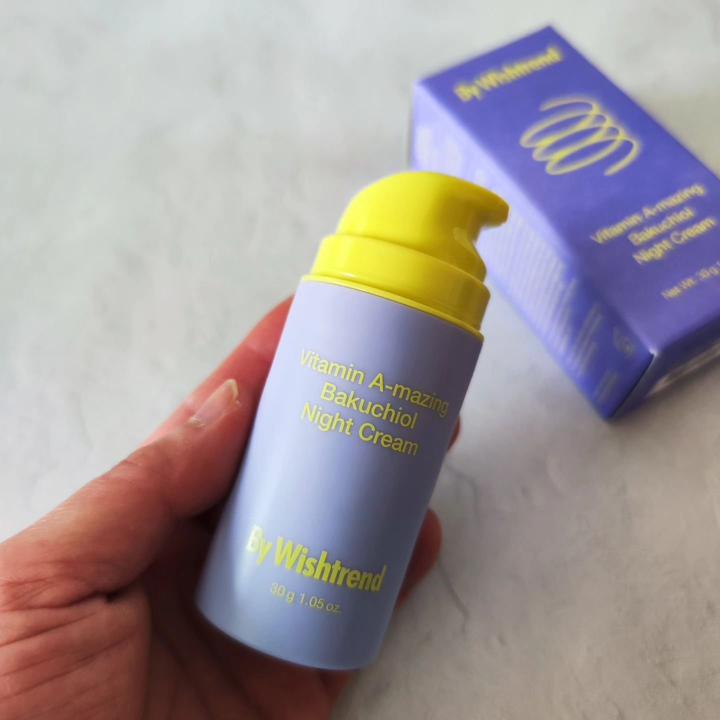 ビタミンA-mazingバクチオールナイトクリーム/By Wishtrend/フェイスクリームを使ったクチコミ（2枚目）