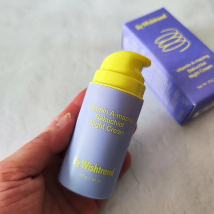 ビタミンA-mazingバクチオールナイトクリーム/By Wishtrend/フェイスクリームを使ったクチコミ(2枚目)