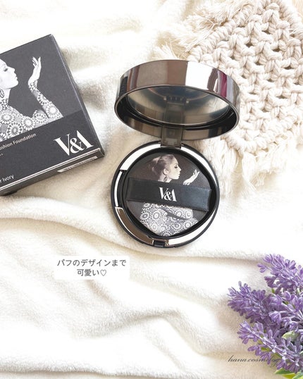 ロングウェアクッションファンデーション マット/V&Aビューティー/クッションファンデーションを使ったクチコミ(3枚目)