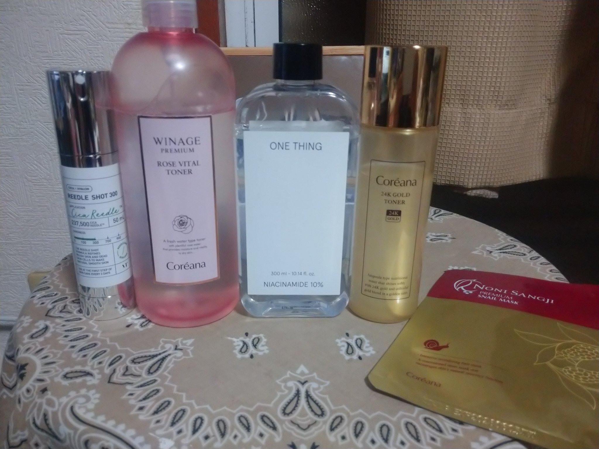 24K GOLD TONER/Coreana/化粧水を使ったクチコミ（1枚目）