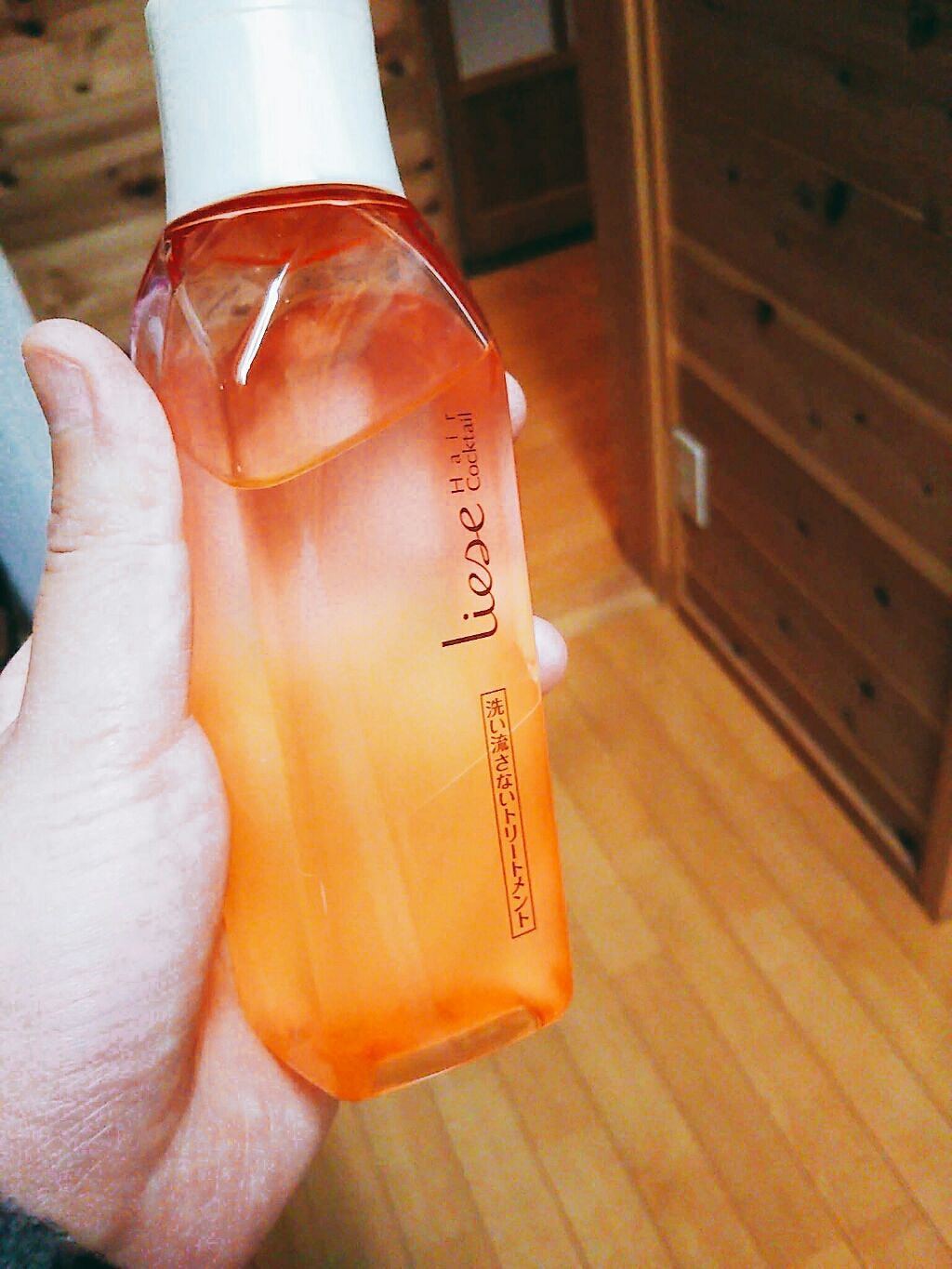 ヘアカクテル 手ざわりしっとりタイプ/リーゼ/ヘアオイルを使ったクチコミ(1枚目)