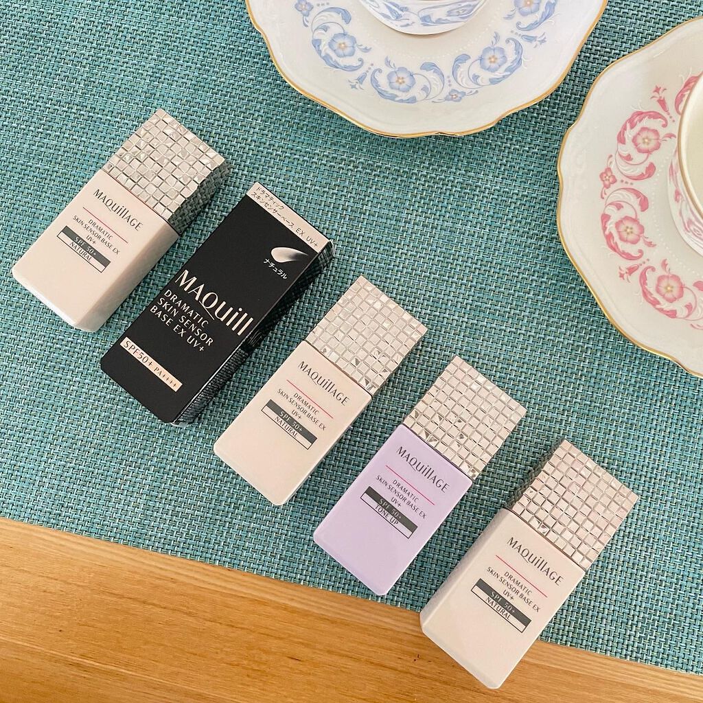 ドラマティックスキンセンサーベース EX UV+/マキアージュ/化粧下地を使ったクチコミ(8枚目)