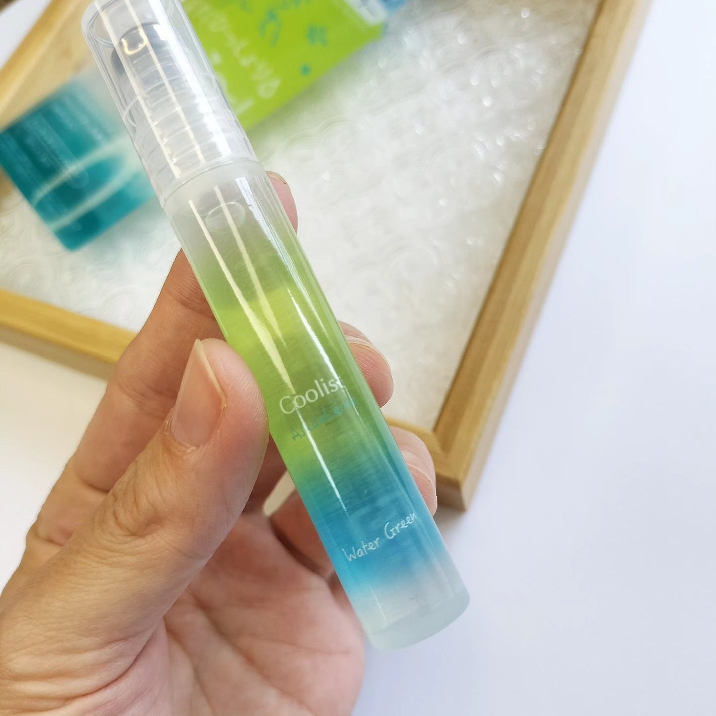 クーリスト アセダレーヌ ウォーターグリーンの香り/リベルタ/デオドラント・制汗剤を使ったクチコミ(2枚目)