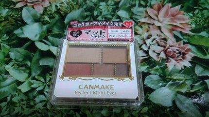 パーフェクトマルチアイズ/キャンメイク/アイシャドウパレットを使ったクチコミ(1枚目)