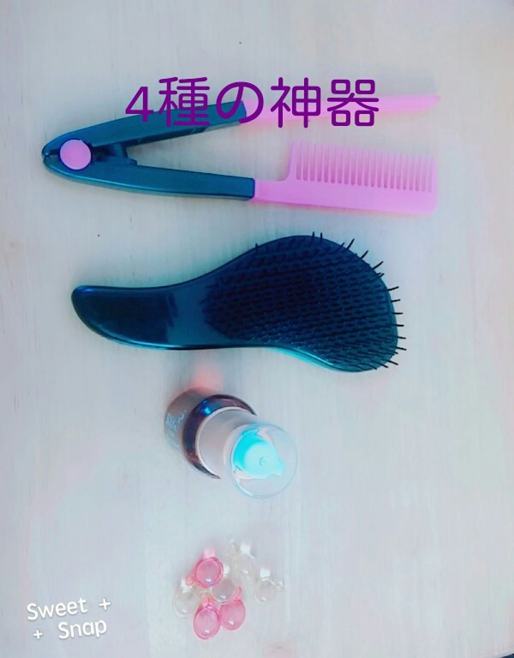 ブロー&スタイリングコーム/キャンドゥ/ヘアコームを使ったクチコミ（2枚目）