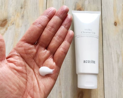 ミルキィ クレンズアップ/ACSEINE/ミルククレンジングを使ったクチコミ(2枚目)