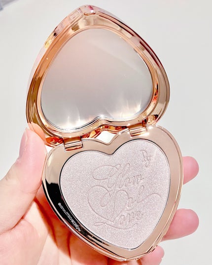 グロウオブラブハイライター/Peony/パウダーハイライトを使ったクチコミ(5枚目)