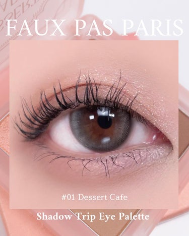シャドウトリップ アイパレット/FAUX PAS PARIS/アイシャドウパレットを使ったクチコミ（5枚目）