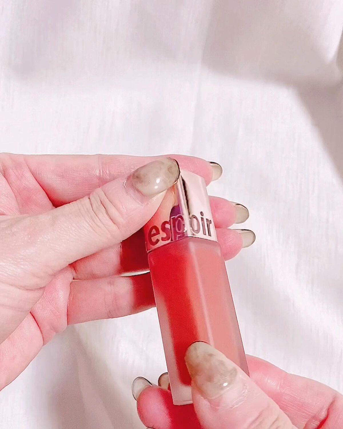 クチュールリップティントベルベット/espoir/リップティントを使ったクチコミ(8枚目)