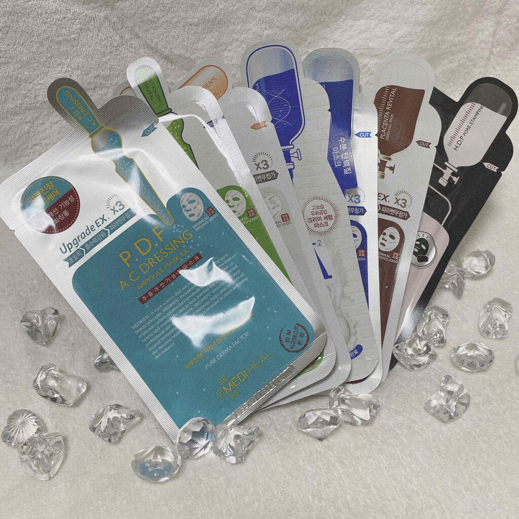 N.M.FアクアアンプルマスクJEX/MEDIHEAL/シートマスク・パックを使ったクチコミ（1枚目）