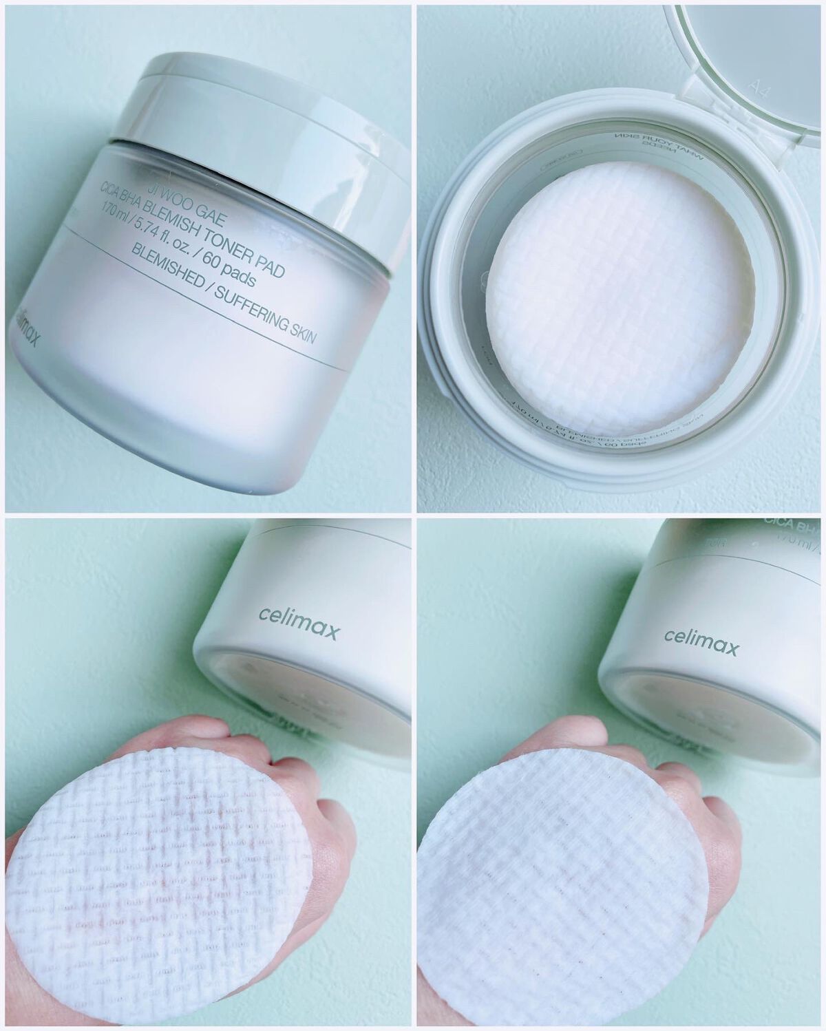 シカBHAフレミッシュトナーパット/celimax/クレンジングシートを使ったクチコミ（1枚目）