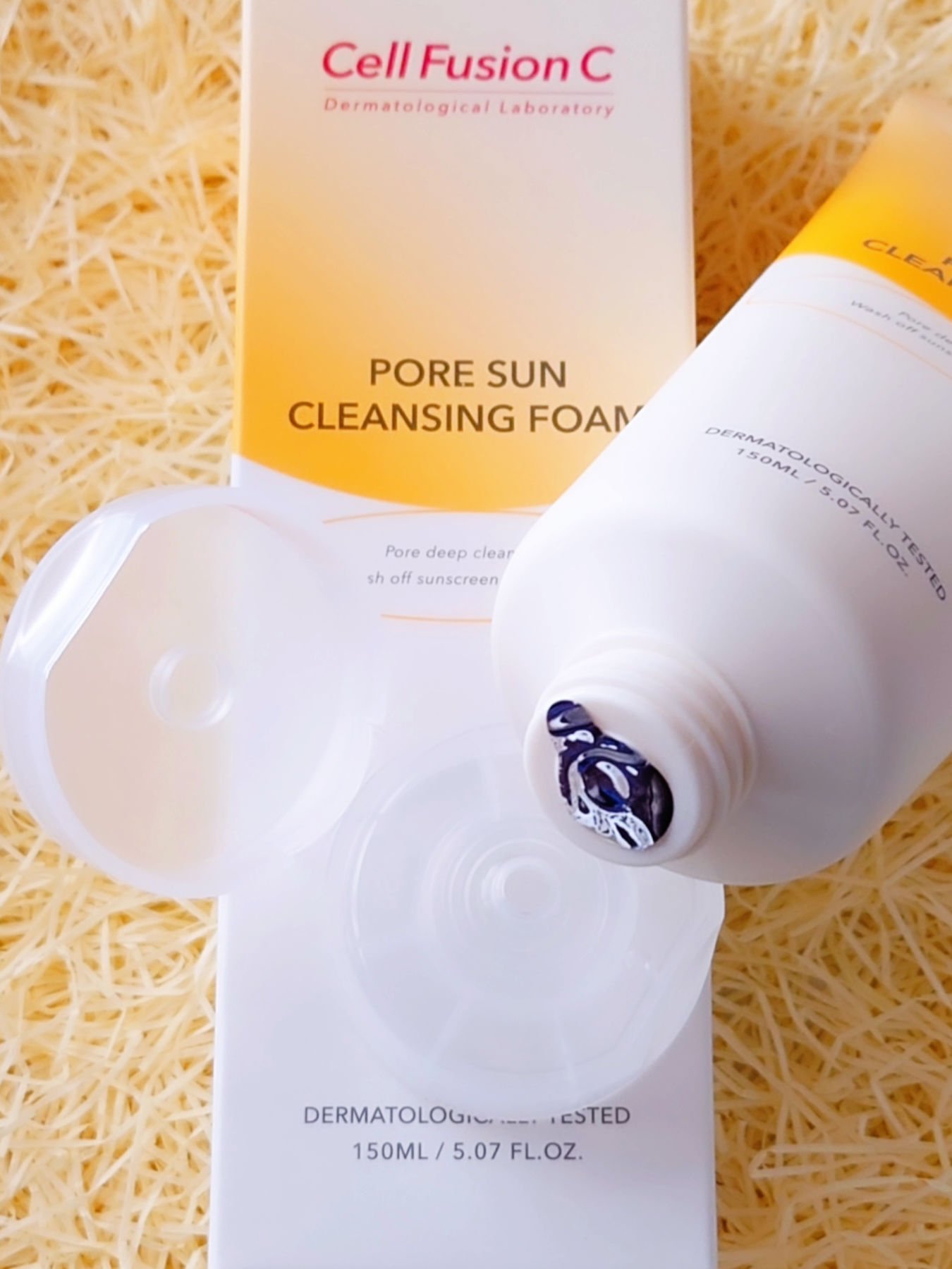 ポアサンクレンジングフォーム/Cell Fusion C(セルフュージョンシー)/洗顔フォームを使ったクチコミ（2枚目）