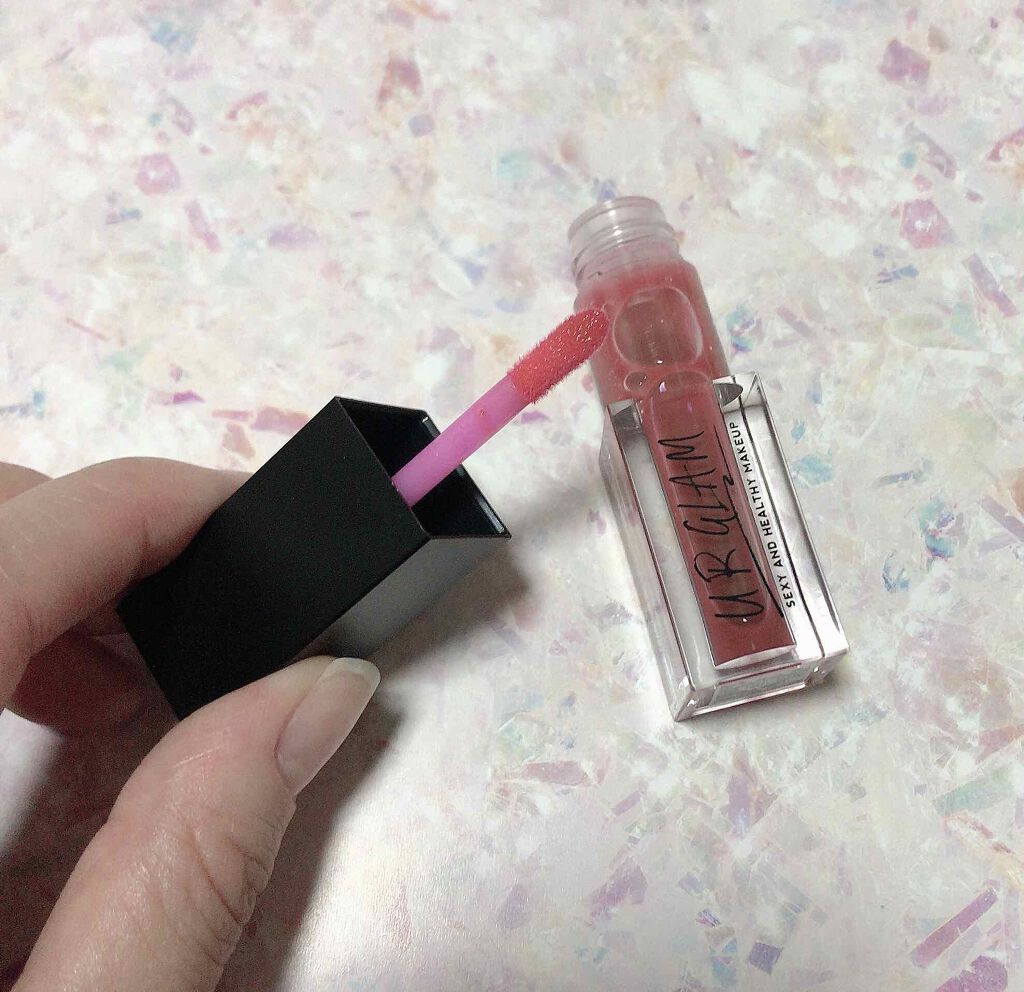 UR GLAM LIP OIL/U R GLAM/リップグロスを使ったクチコミ(2枚目)