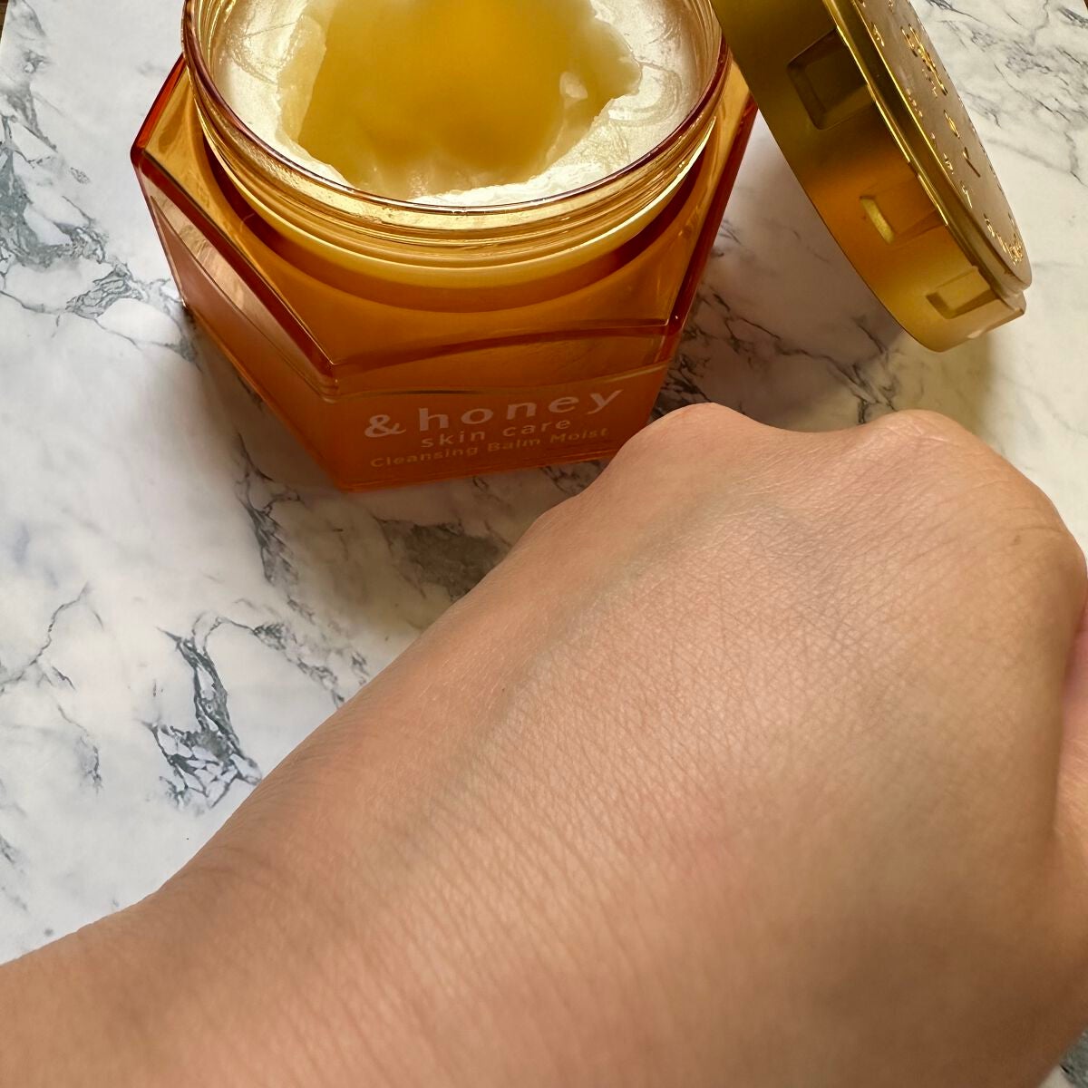 &honey クレンジングバーム モイスト/&honey/クレンジングバームを使ったクチコミ(4枚目)