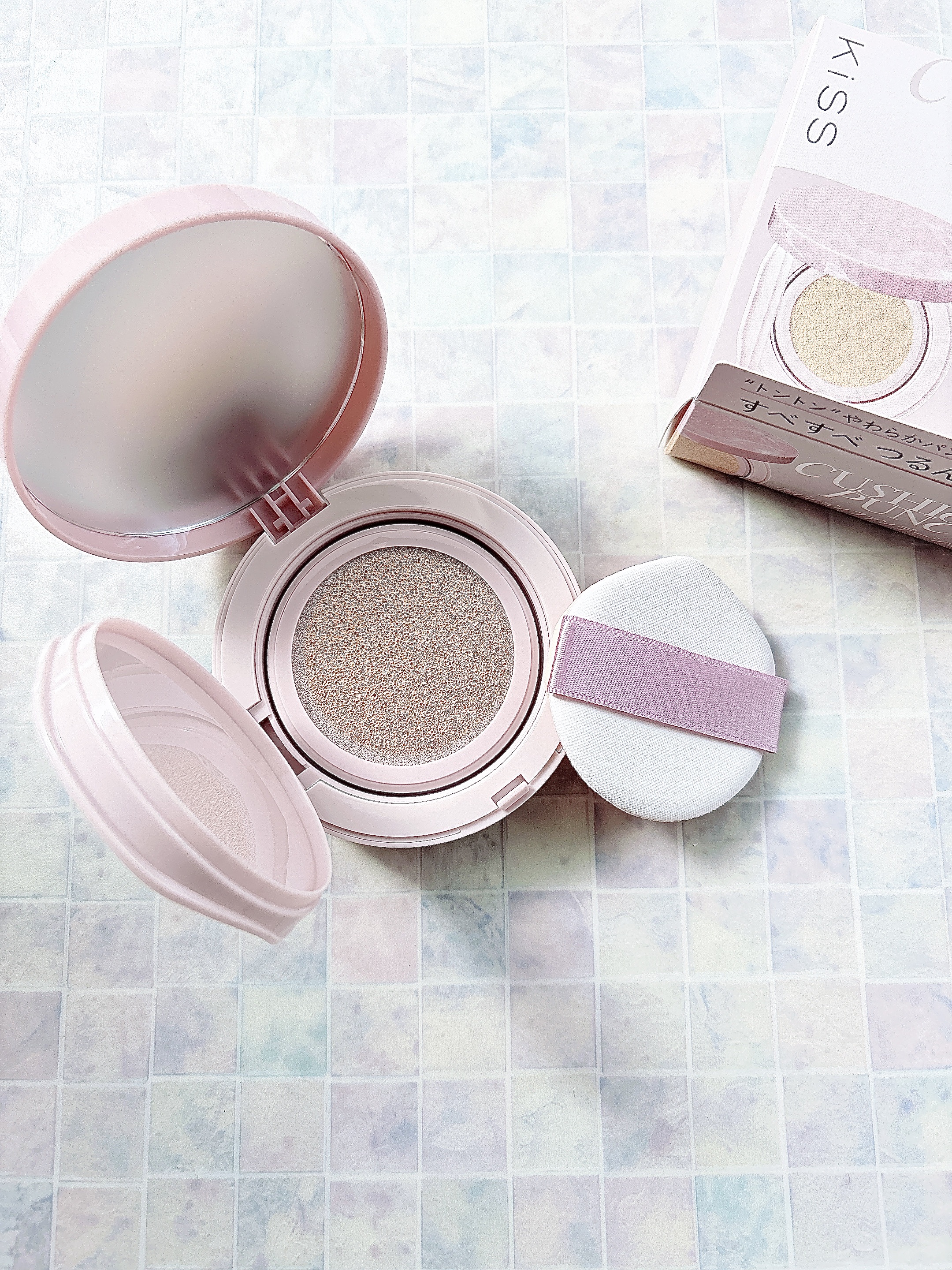 キス クッションパンチ/KiSS/クッションファンデーションを使ったクチコミ（2枚目）